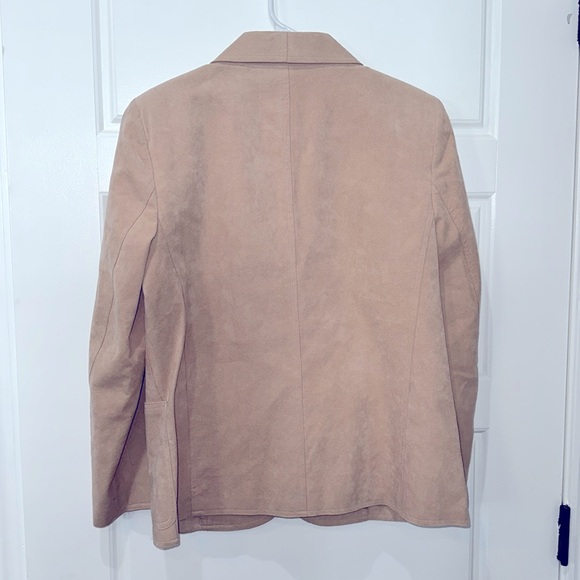 Blass Sport Light Pink Suede Blazer - Picture 2 of 4